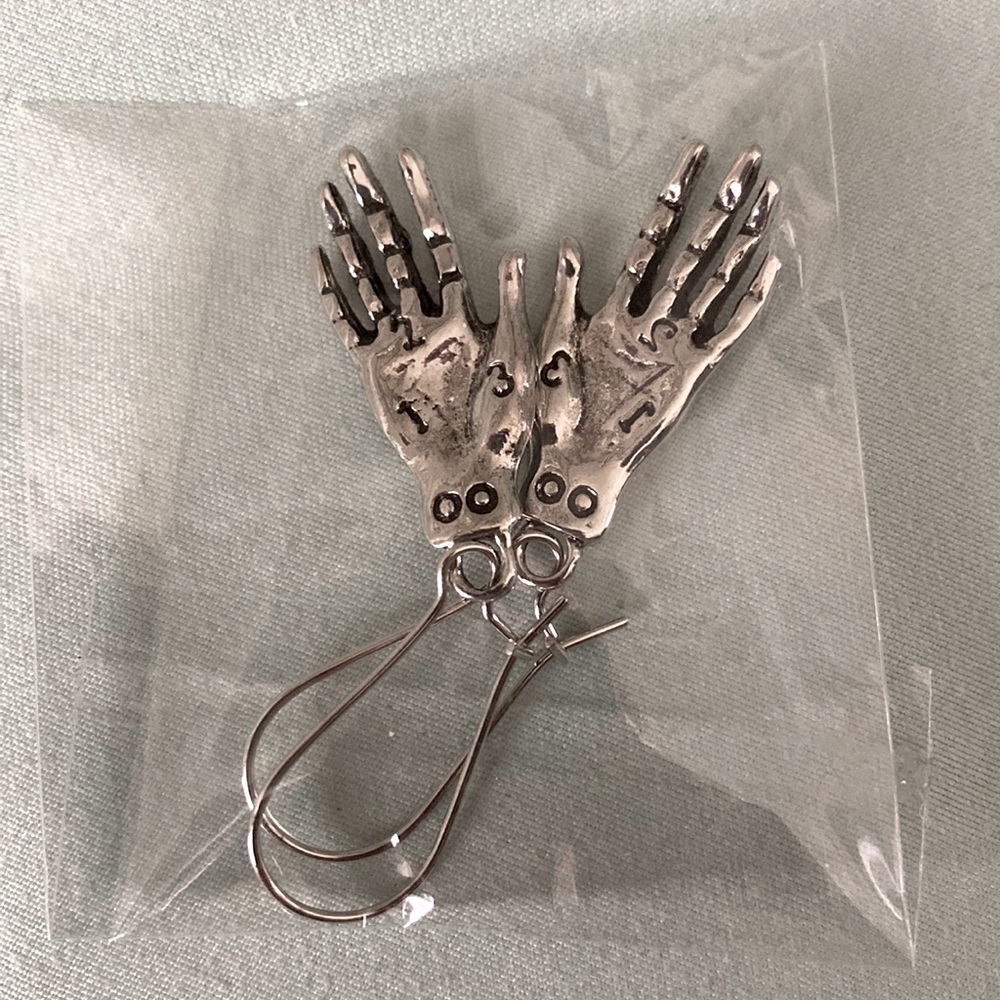 NWT Palmistry/Palm Reader Earrings